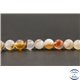 Perles en sardonyx de Madagascar - Rondes/6mm - Grade A