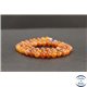 Perles en agate feu du Brésil - Rondes/6mm - Grade A