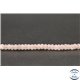 Perles facettées en quartz rose de Madagascar - Roues/4mm - Grade A