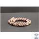 Perles en rhodonite de Russie - Rondes/6mm - Grade A