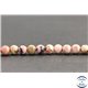 Perles en rhodonite de Russie - Rondes/6mm - Grade A