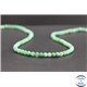 Perles en chrysoprase d'Australie - Rondes/4mm - Grade AA