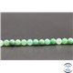 Perles en chrysoprase d'Australie - Rondes/4mm - Grade AA