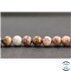 Perles en rhodonite de Russie - Rondes/8mm - Grade A