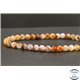 Perles en sardonyx de Madagascar - Rondes/8mm - Grade A