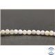 Perles en calcédoine de Turquie - Rondes/4mm - Grade AB+