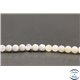 Perles en calcédoine de Turquie - Rondes/4mm - Grade AB+