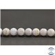 Perles en calcédoine de Turquie - Rondes/8mm - Grade AB