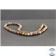 Perles en opale marron de Madagascar - Rondes/6mm - Grade A