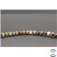 Perles en opale marron de Madagascar - Rondes/6mm - Grade A