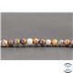 Perles en opale marron de Madagascar - Rondes/6mm - Grade A