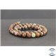 Perles en opale marron de Madagascar - Rondes/8mm - Grade A