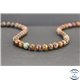 Perles en opale marron de Madagascar - Rondes/8mm - Grade A