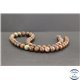 Perles en opale marron de Madagascar - Rondes/8mm - Grade A