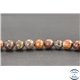 Perles en opale marron de Madagascar - Rondes/8mm - Grade A