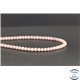 Perles en opale rose de Madagascar - Rondes/4mm - Grade A