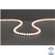 Perles en opale rose de Madagascar - Rondes/4mm - Grade A