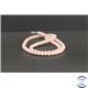 Perles en opale rose de Madagascar - Rondes/4mm - Grade A