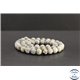 Perles en jaspe K2 du Pakistan - Rondes/8mm - Grade AB