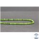 Perles facettées en diopside de Russie - Rondes/3,5mm - Grade A