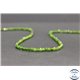 Perles facettées en diopside de Russie - Rondes/3,5mm - Grade A
