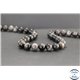 Perles en obsidienne argentée du Mexique - Rondes/10mm - Grade A