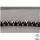 Perles en obsidienne argentée du Mexique - Rondes/8mm - Grade A