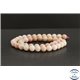 Perles en opale rose d'Afrique - Rondes/8mm - Grade A