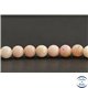 Perles en opale rose d'Afrique - Rondes/8mm - Grade A