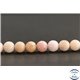 Perles en opale rose d'Afrique - Rondes/8mm - Grade A