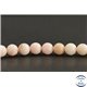 Perles en opale rose d'Afrique - Rondes/8mm - Grade A