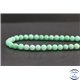 Perles en chrysoprase d'Australie - Rondes/6mm - Grade AA