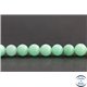 Perles en chrysoprase d'Australie - Rondes/6mm - Grade AA