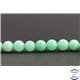 Perles en chrysoprase d'Australie - Rondes/6mm - Grade AA