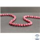 Perles facettées en rubis de Birmanie - Rondes/6.5mm - Grade A