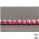 Perles facettées en rubis de Birmanie - Rondes/6.5mm - Grade A