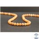 Perles en calcite orange de Russie - Rondes/6mm - Grade A