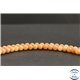 Perles en calcite orange de Russie - Rondes/6mm - Grade A