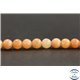 Perles en calcite orange de Russie - Rondes/6mm - Grade A