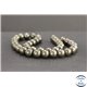 Perles en pyrite des USA - Rondes/10mm - Grade A