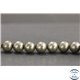 Perles en pyrite des USA - Rondes/10mm - Grade A