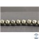 Perles en pyrite des USA - Rondes/10mm - Grade A