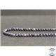 Perles facettées en saphir de Birmanie - Rondes/4mm - Grade A