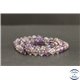 Perles en améthyste phantom du Brésil - Rondes/6mm - Grade A