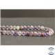 Perles en améthyste phantom du Brésil - Rondes/6mm - Grade A