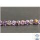 Perles en améthyste phantom du Brésil - Rondes/6mm - Grade A