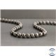 Perles en opale noire d'Australie - Rondes/8mm - Grade A