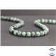 Perles en émeraude du Brésil - Rondes/7.5mm - Grade A