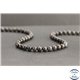 Perles en opale noire d'Australie - Rondes/6mm - Grade A