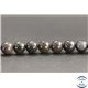Perles en opale noire d'Australie - Rondes/6mm - Grade A